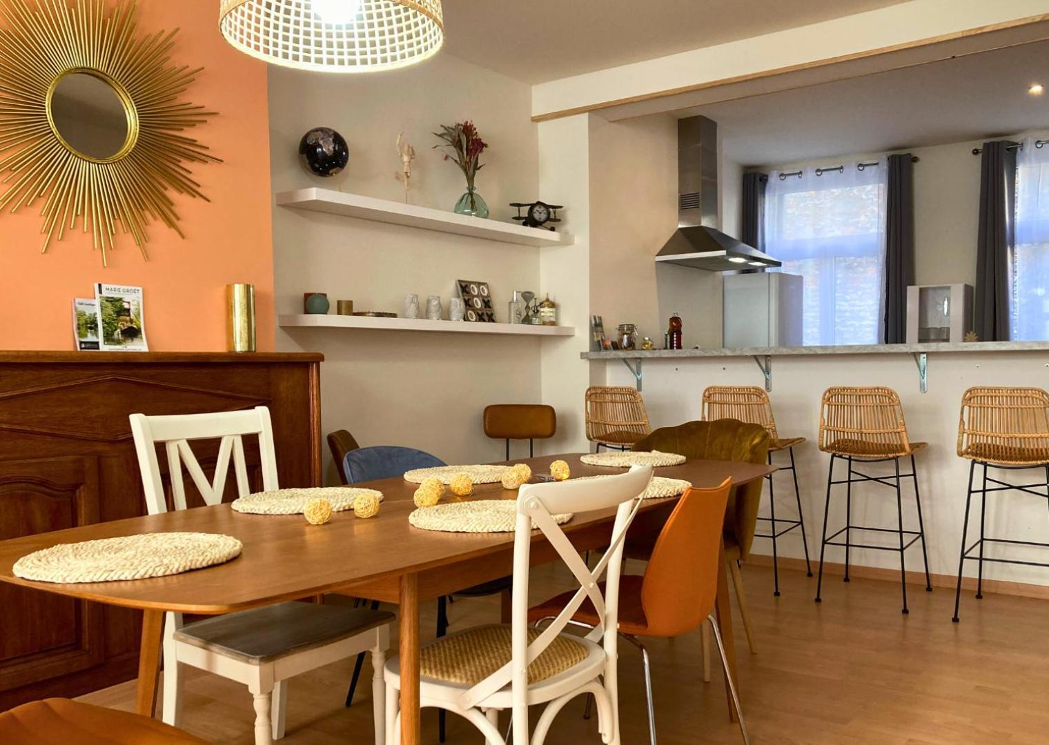 Le Bohemian Chic - 4 Chambres En Hypercentre De Saint-Omer, Ideal Pour Les Groupes Esterno foto